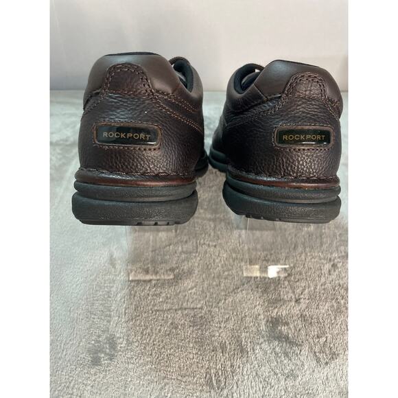 Rockport Men's Brown Leather Walking Shoes Size 10M - Picture 6 of 8